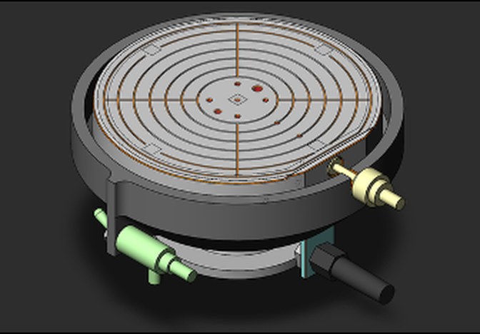Wire bonder vacuum platen